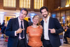 Équipe événementielle d’Emolto Events lors d’une soirée corporate organisée en Belgique.